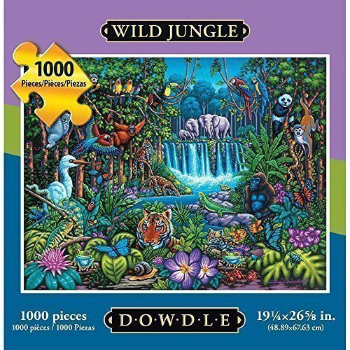 Wild Jungle 1000 Piece Puzzle