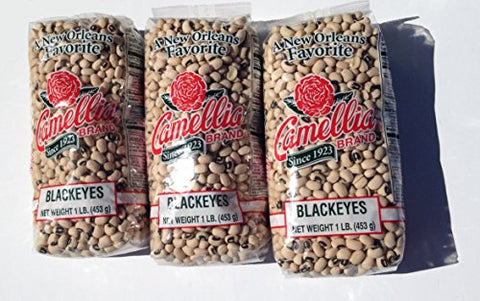 Camellia Beans Black Eyed Peas 1lb