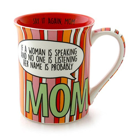 Enesco ONIM Mug Mom Woman Speaking