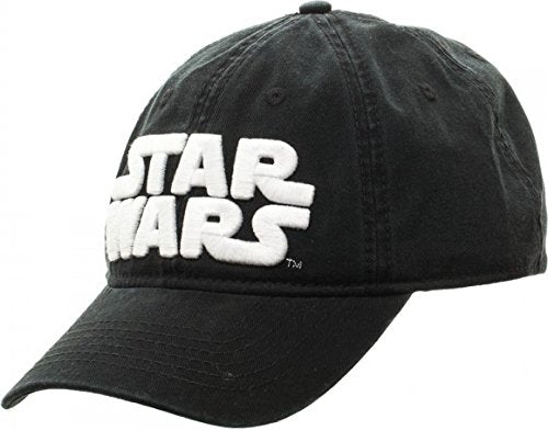 Star Wars Logo Black Adjustable Cap