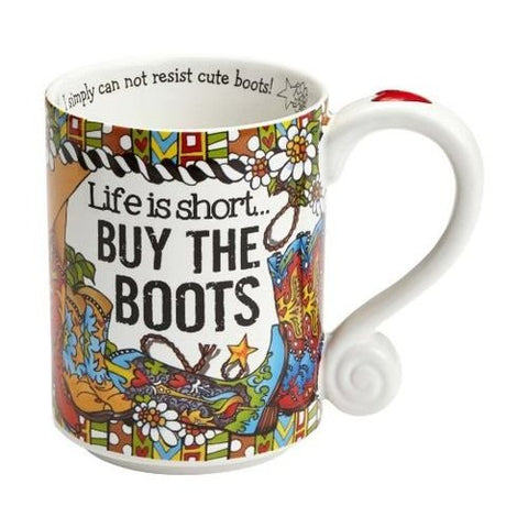 Enesco Suzy Mug Buy the Boots