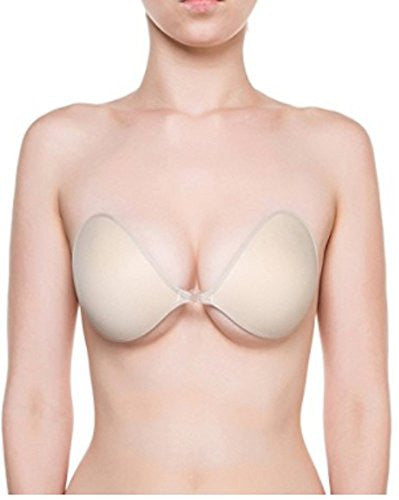 NuBra Feather-Lite Super Light Adhesive Bra (Size- C Cup, Nude)