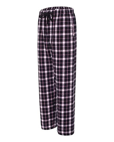 Flannel Pant - Black/Pink, Large