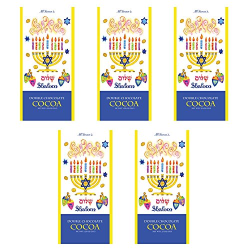 Hanukkah Packets Shalom Double Chocolate Cocoa, 1.25 Oz