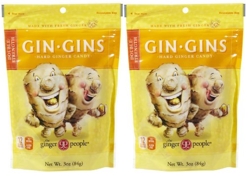 Ginger People Gin Gins Hard Candy, 3 oz