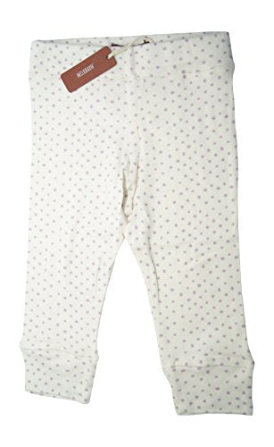 Organic Legging, Lavender Dot, 6-12M