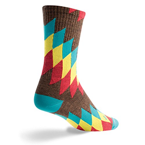 Wool Crew 6" Socks - Chief, Size Large/XL