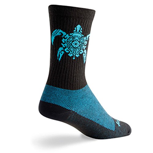 Crew 6" Socks - Maui, Size Small/Medium