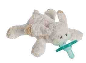 Oatmeal Bunny Wubbanub, 6"