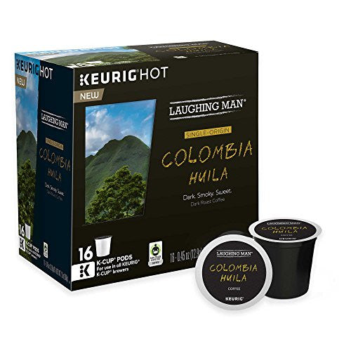 Laughing Man Coffee - Dark Roast Colombia Huila, 16-Colombia Huila