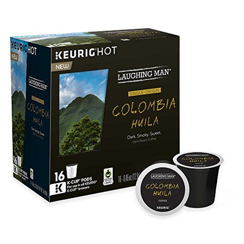 Laughing Man Coffee - Dark Roast Colombia Huila, 16-Colombia Huila