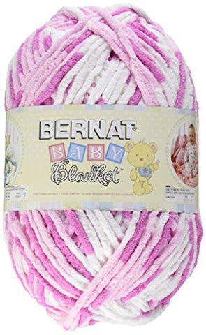 Bernat Baby Blanket Yarn Pink Dreams 220 Yards 10.50 OZ