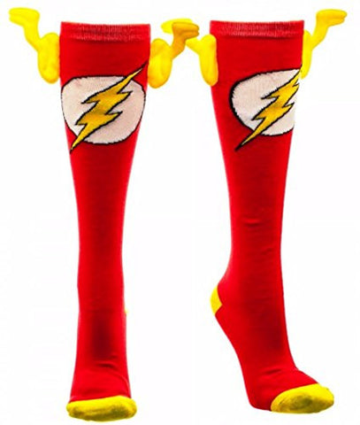 DC Comics Flash Knee High Socks with Wings
