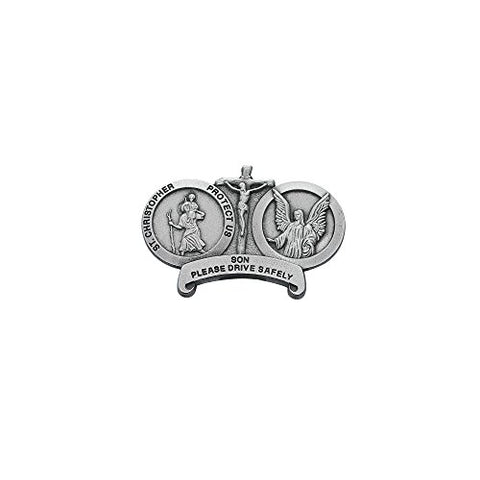 St Chris/ga Son Visor Clip