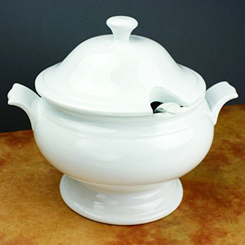 Soup Tureen W/ Ladle 2.5 qt