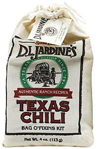 D.L. Jardine's Bag of Texas Chili Fixins, 4 oz