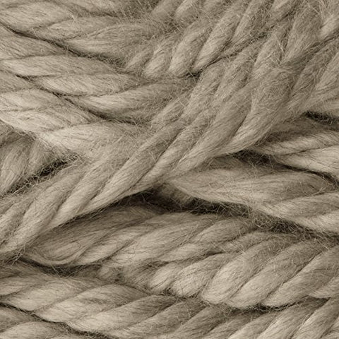 Bernat Mega Bulky Yarn Light Grey Heather 64 Yards 10.5 OZ