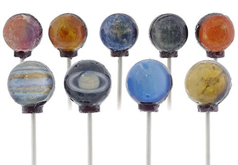 Planet lollipops, 10 Assorted Flavors