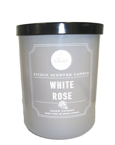 White Rose, Large Double Wick Candle