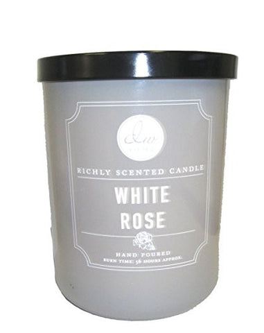White Rose, Large Double Wick Candle