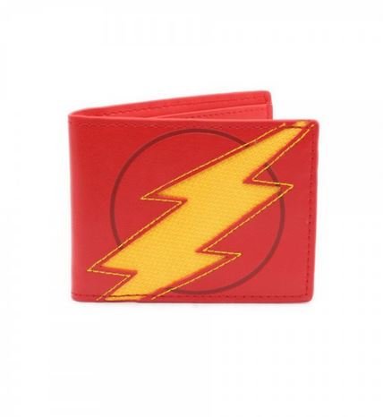 DC Comics Flash PU Lightening Reveal Bi-Fold Wallet