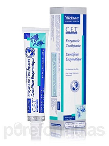 C.E.T. Enzymatic Toothpaste - 2.5 oz, Poultry