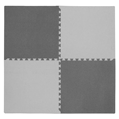 Playmat Set 4pc 24 inch Grey