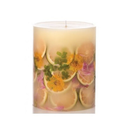 Botanical Candle - Lemon Blossom & Lychee, Tall/5"