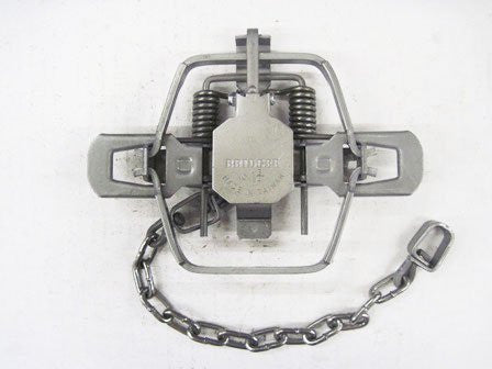 "6 Pack" Bridger #1.75 Off Set Coil Spring Trap Jaw Spread 5 1/8