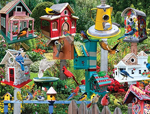 Birdhouse Village - 550 Piece Puzzle