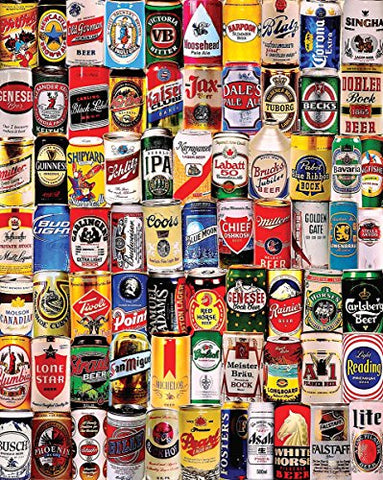 Beer Cans Jigsaw Puzzle (550 Piece)