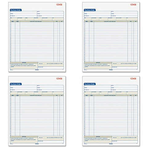 Adams Purchase Order Book, 2-Part, Carbonless