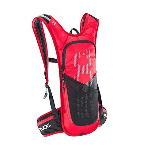 Evoc Lite Performance Backpacks - CC 3L Race + 2L Bladder - Red