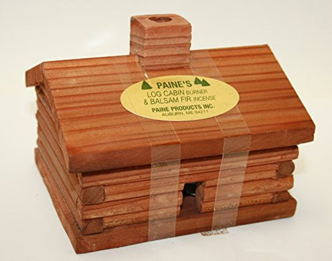 Cabin Burner with 10 Balsam Logs, 4"x3 1/2"x 3 3/8"