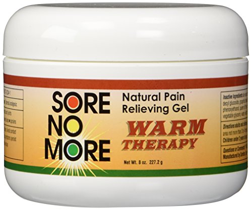 Sore No More Warm Therapy – Natural Pain Relieving Gel 8 oz Jar