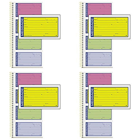 Adams Phone Message Book, High Impact, 2-Part, Carbonless