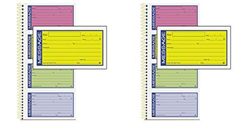 Adams Phone Message Book, High Impact, 2-Part, Carbonless
