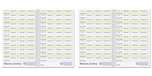 Adams Vehicle Mileage & Expense, 5-1/4" x 8-1/2" (Spiral)