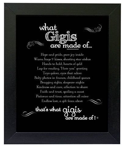 What Gigis Are Made Of - Black 8x10