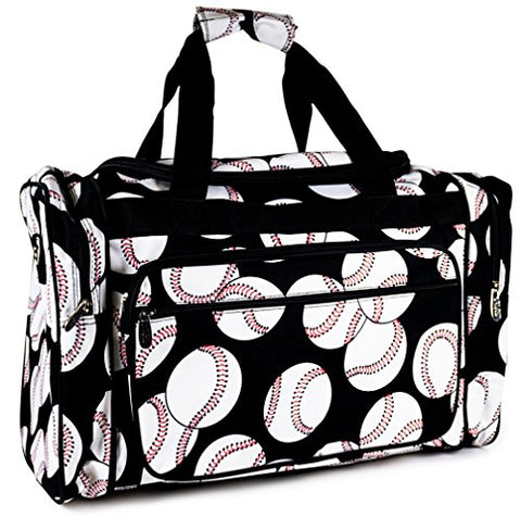 Baseball Print Wholesale Duffle Carrying Bag (16-inch)