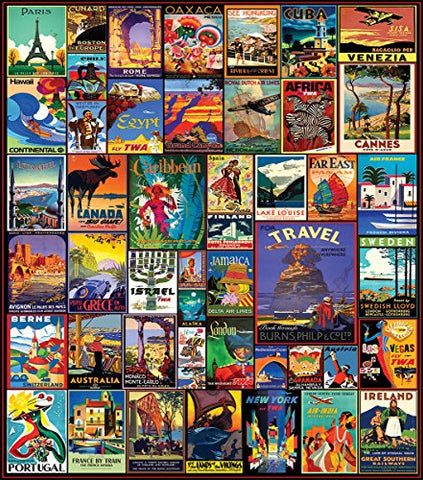 Travel The World Jigsaw Puzzle - 550 Piece