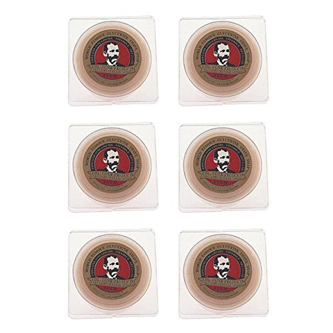 Col. Conk Bay Rum Shave Soap 2.25 oz, USA - Pack of 6