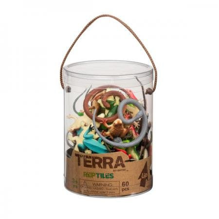 Terra Reptiles in Tube - 60pcs