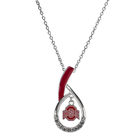 Tear Drop Necklace, Ohio State