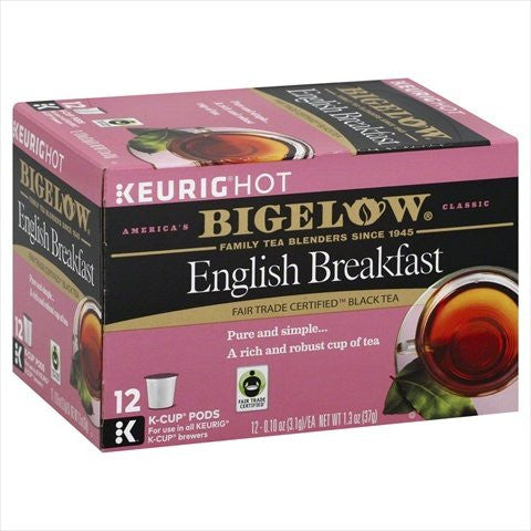 Bigelow, English Breakfast Black Tea 12ct, k-cup