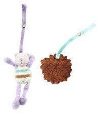Finn + Emma 2-pc Stroller Buddy Set (Lola Cat/Daisy Flower)