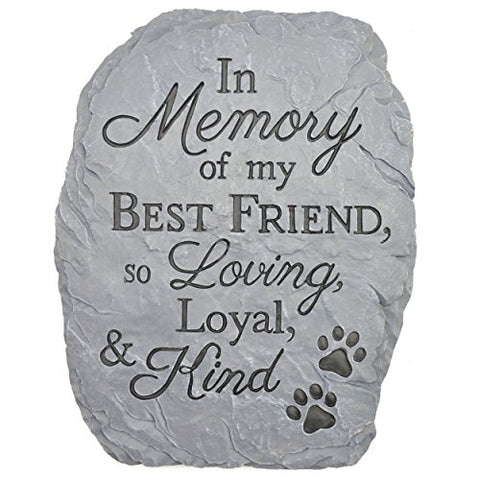 "Loyal & Kind" Garden Stone