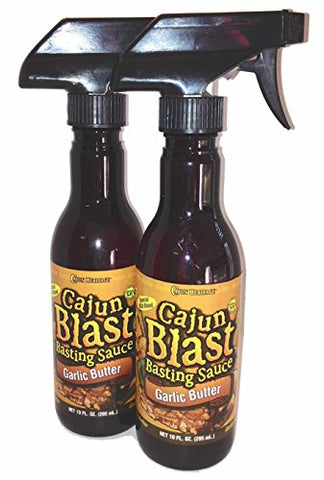 Cajun Blast Basting Sauce Garlic Butter 10 oz