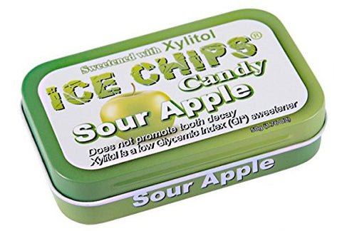 Sour Apple Ice Chips Candy