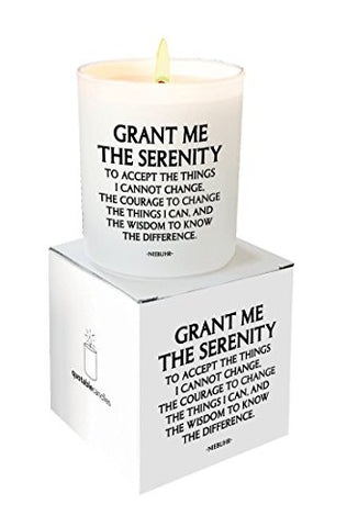 Candle - "grant me the serenity…"